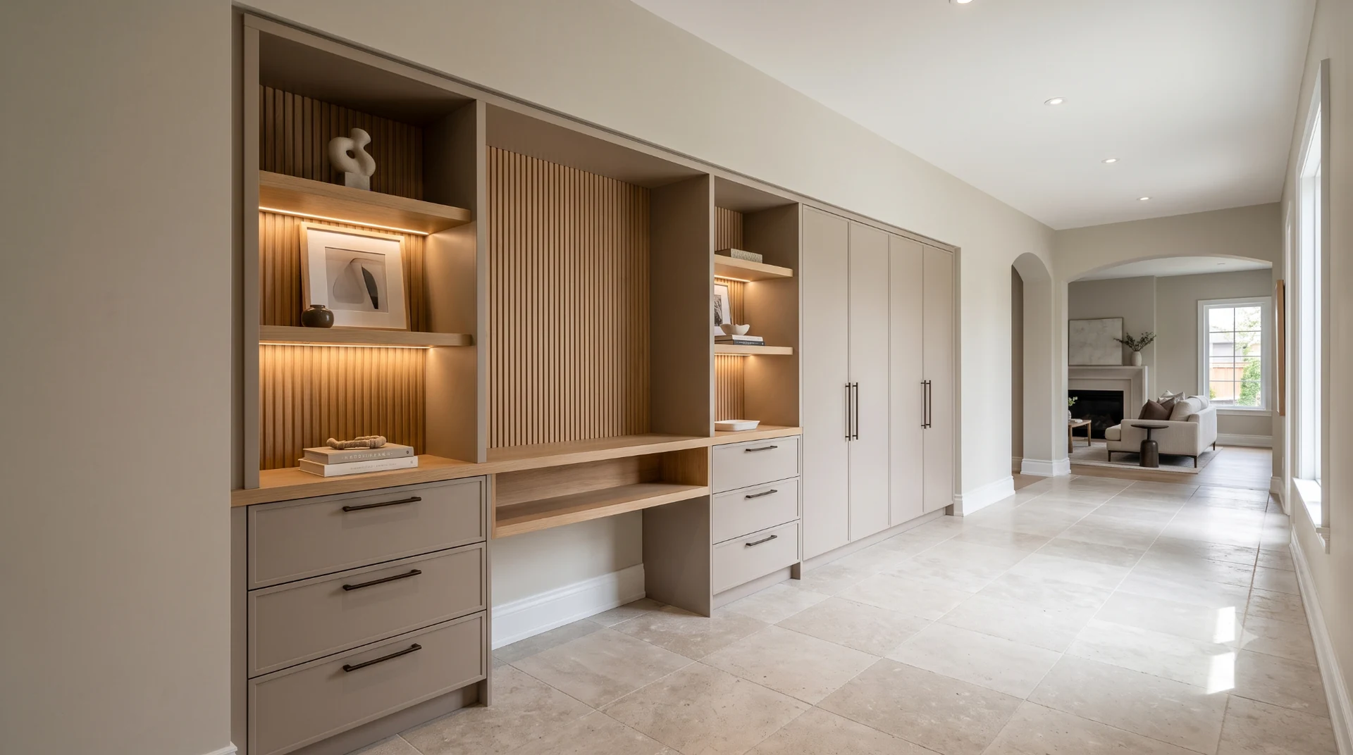 Architectural custom cabinetry